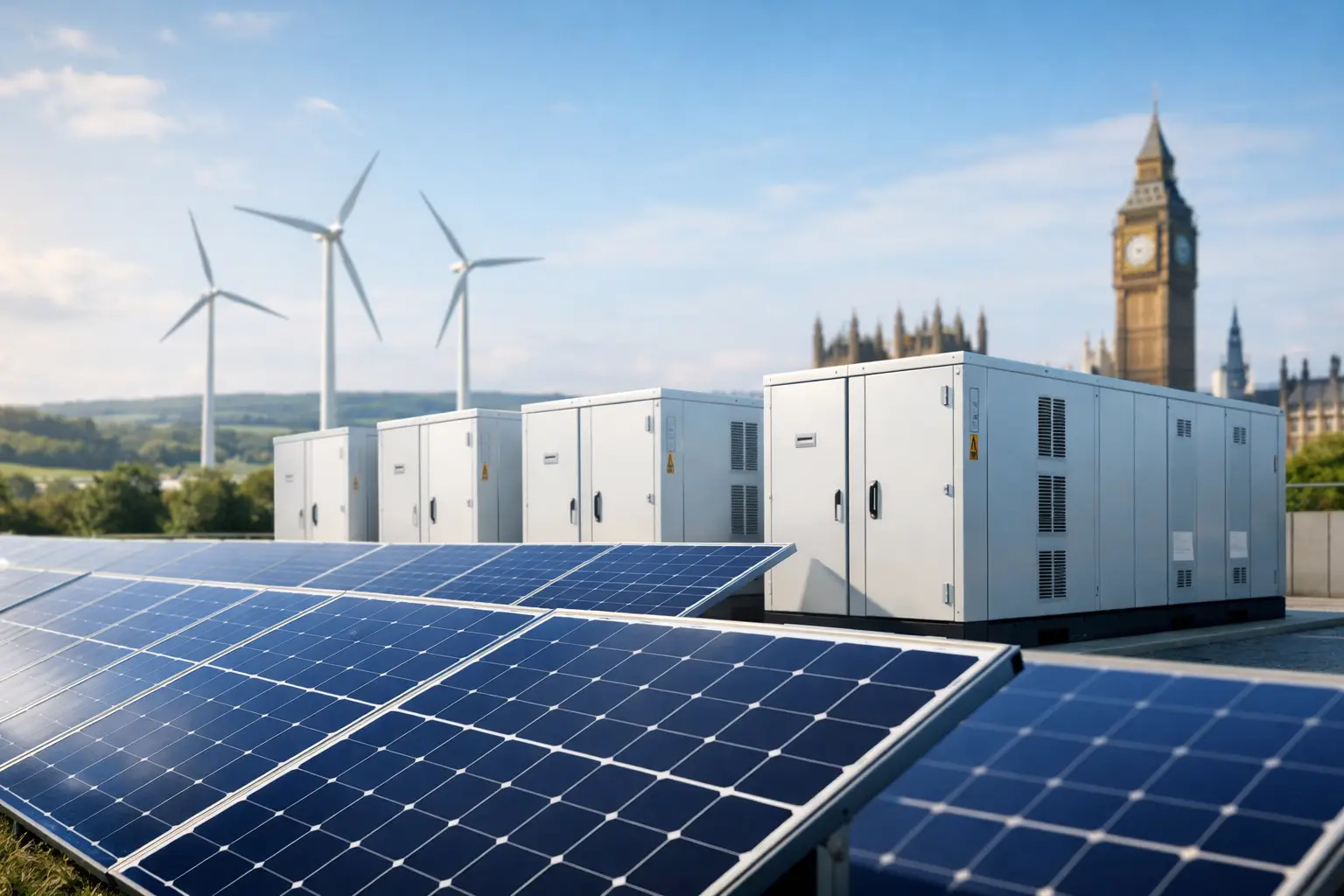 Commercial Solar Battery Storage Cost in the UK