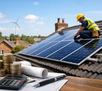 Residential Solar Panel Installation Cost in the UK