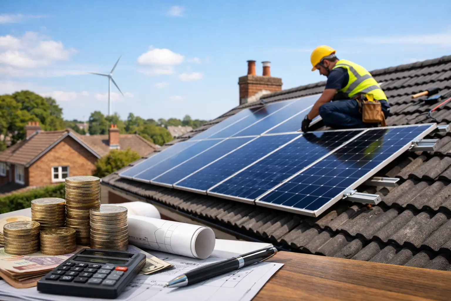 Residential Solar Panel Installation Cost in the UK