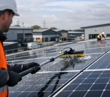 Solar Panel Maintenance and Cleaning That Works
