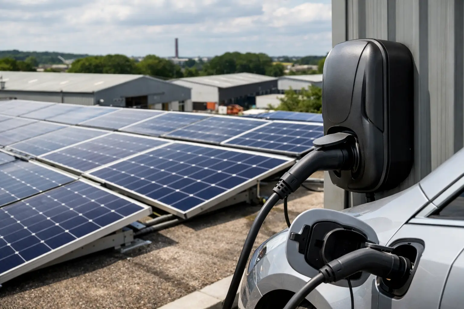 Solar EV Charger Connection for Your Property